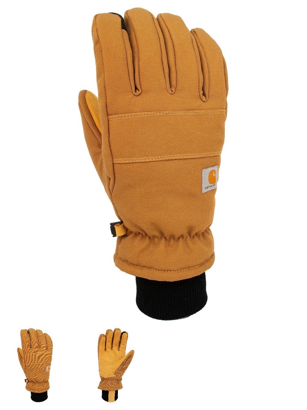 Carhartt Insulated Duck/Synthetic Leather Knit Cuff Glove